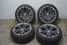 106980 Treno Completo Gomme e Cerchi BMW X1 Dal 2009 al 2015 Misura 225/45/R18 9