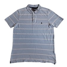 Polo Musto uomo L blu righe