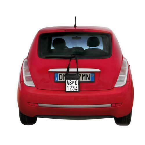 Porta targa prova - prova, auto