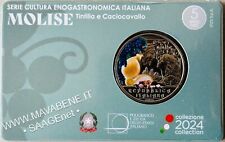- ASTA - ITALIA 2024 MOLISE TINTILIA CACIOCAVALLO MONETA 5 EURO FDC COINCARD