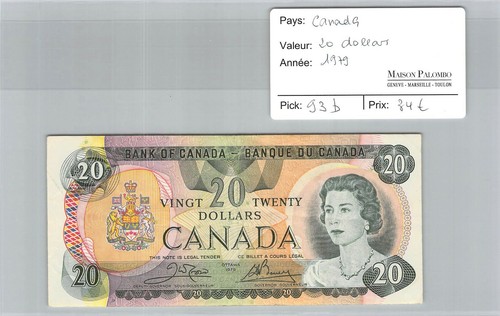 Banconota canada 20 - canada,