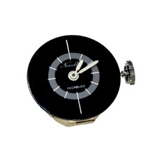 RICAMBIO vecchio OROLOGIO NOVELTY  quadrante e meccanismo  -  cm 1,5