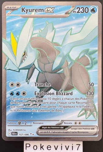 Carte pokemon kyurem 157 086 - carte, 157/086