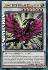 DRAGO LUCE LUNARE ROSA NERA • Ultra R • RA03 IT038 • 1Ed • Yugioh! • ANDYCARDS