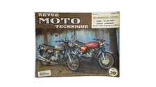 📓 Revue Moto Technique 1974-Honda "CB 350 Four"-Norton "Commando".