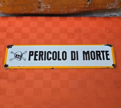 Insegna tabella smaltata - tabella,