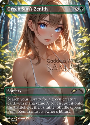 Mtg green sun zenith - -,
