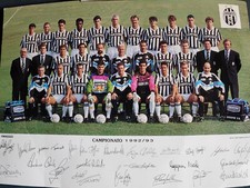 FOTO JUVENTUS Campionato  1992