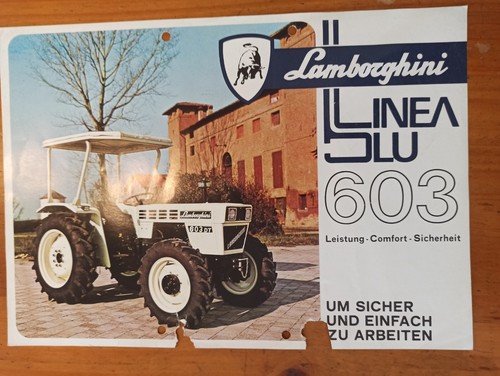Brochure lamborghini 603 - brochure,