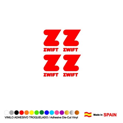 Pegatinas vinilo zwift - pegatinas,
