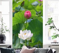 Carta da parati 3D bianca