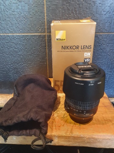 Nikon nikkor 55 200mm - nikon, dx