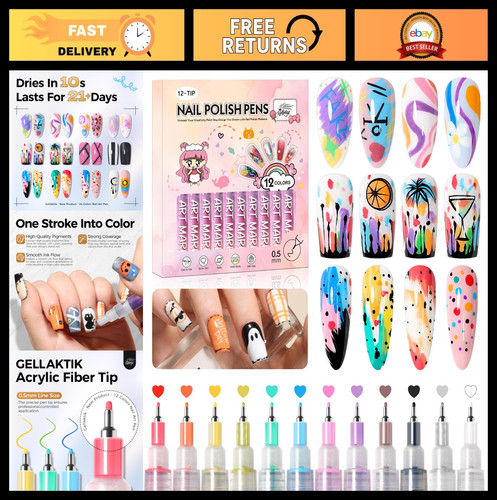 Set penne per nail - per,