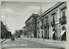 Cartolina Catania viale XX