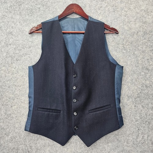 Gilet gessato vintage uomo