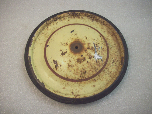 Vintage metal wheel - metal,