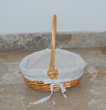 CESTO CESTINO IN VIMINI CON