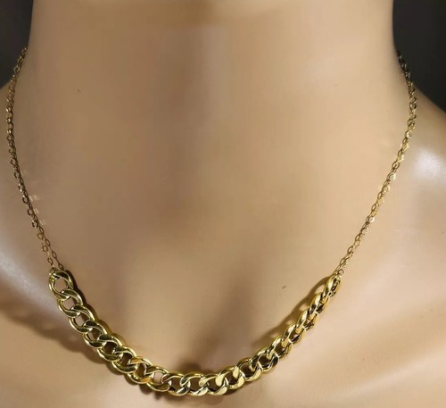 Collana cubana oro saudita - cubana,
