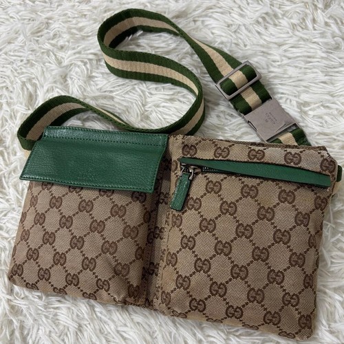 Marsupio gucci tela - marsupio,