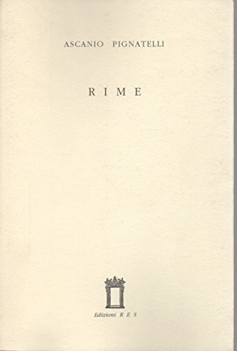 Rime pignatelli - rime,