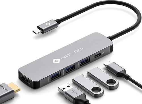 Novoo hub usb hdmi - novoo, 8-in-1