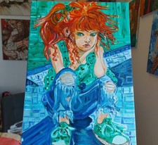 Carol the Rebel Girl 40x60cm