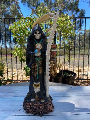 Scultura santa muerte - santa, colore