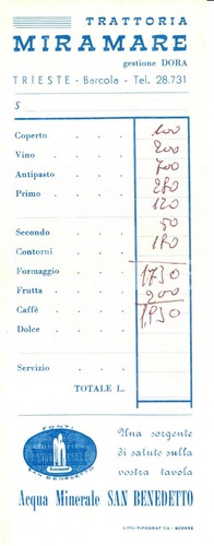 1945 trieste frazione - trieste,
