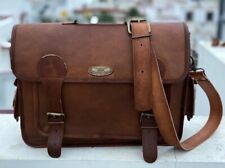 Uomo pelle Vintage Messenger