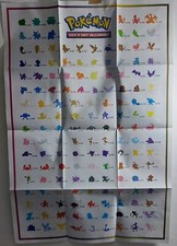 GADGET POKEMON - Poster Prima Generazione - Collezione Starter - 151 - ITA - 