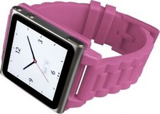 Hex Vison Plastic: Cinturino per iPod Nano 6ª Generazione - Rosa