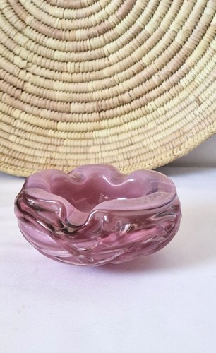 Posacenere rosa grosso - , vetro
