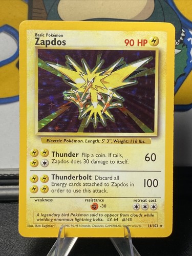 Pokémon tcg zapdos 016 - pokémon,