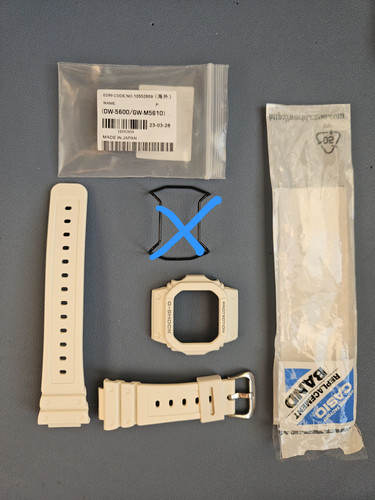 Casio shock bezel e - casio, g-shock