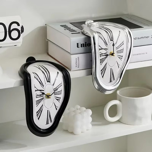 Orologio parete distorto - orologio,