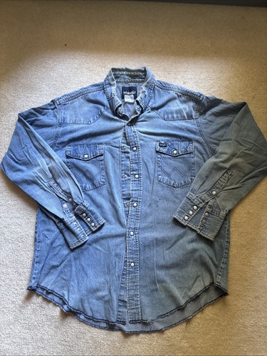 Camicia vintage wrangler denim - wrangler,