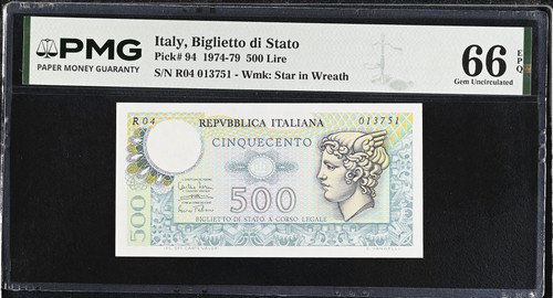 Italia 500 lire - italia, 94