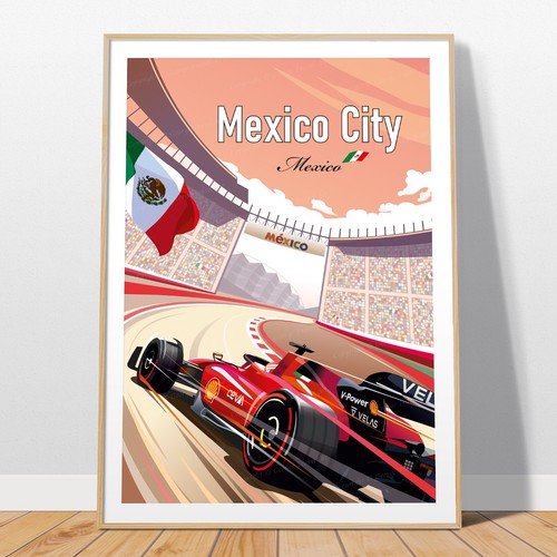 Poster città del messico - f1,
