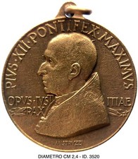 PAPA PIO XII° PONTEFICE MAX
