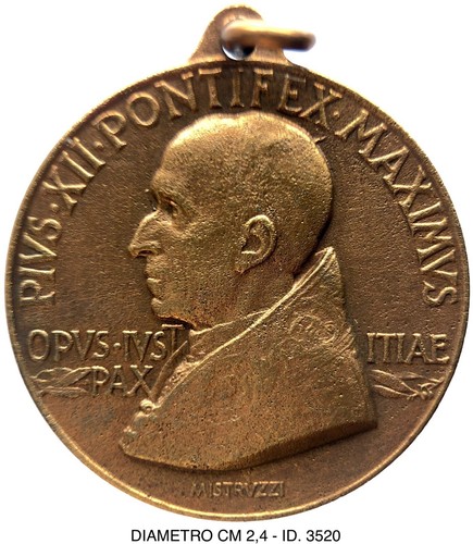 Papa pio xii pontefice max - papa, xii°