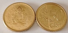 50 CENTESIMI CENT VATICANO 2020 FIOR DI CONIO ASSOLUTO PAPA FRANCESCO MONETA 