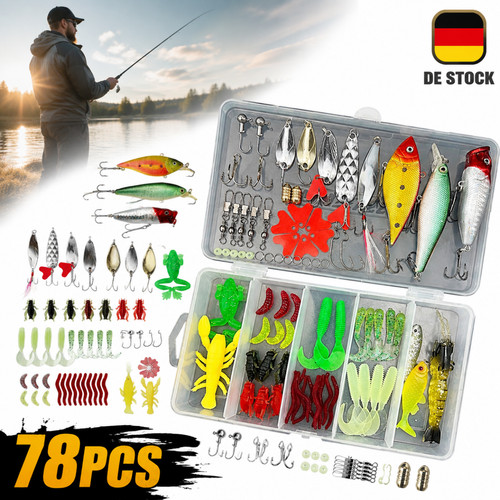 Set esche artificiali pz - 78,
