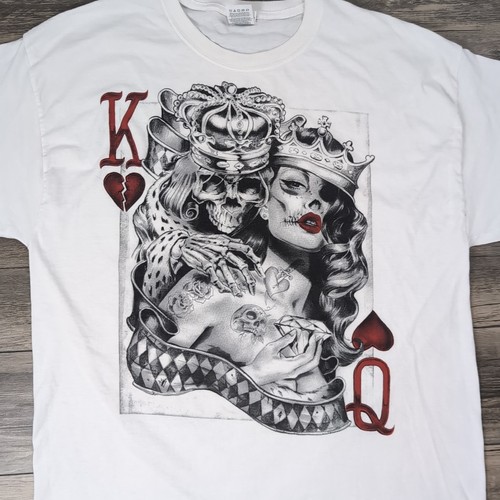 Shirt tatuaggio grafico king - t-shirt,