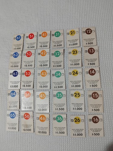 Pezzi vari azioni soldi - vari, (azioni,