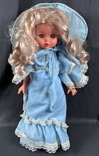 ✨Bambola Furga vintage 18" bionda italiana anni 60 occhi addormentati ciglia radicate ✨