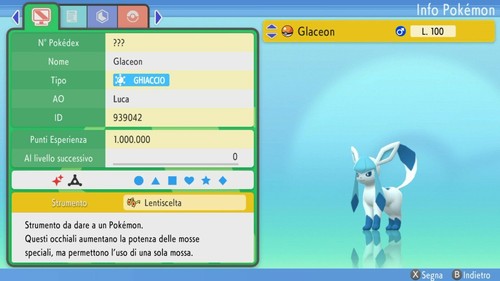 Glaceon shiny 6iv battle - glaceon,