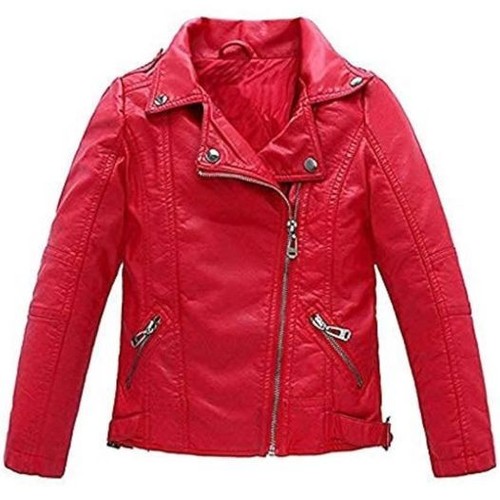 Giacca moto ecopelle collare - giacca,