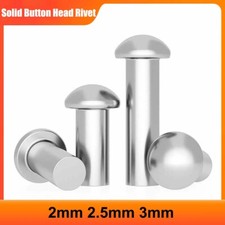 Rivetti testa bottone tondo