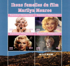 Marilyn Monroe MNH foglio di francobolli (NL121)