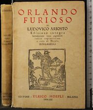 ORLANDO FURIOSO. LUDOVICO ARIOSTO. HOEPLI.